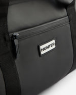 Displays the Black Torridon 'Hunter' branded Weekender Travel Bag
