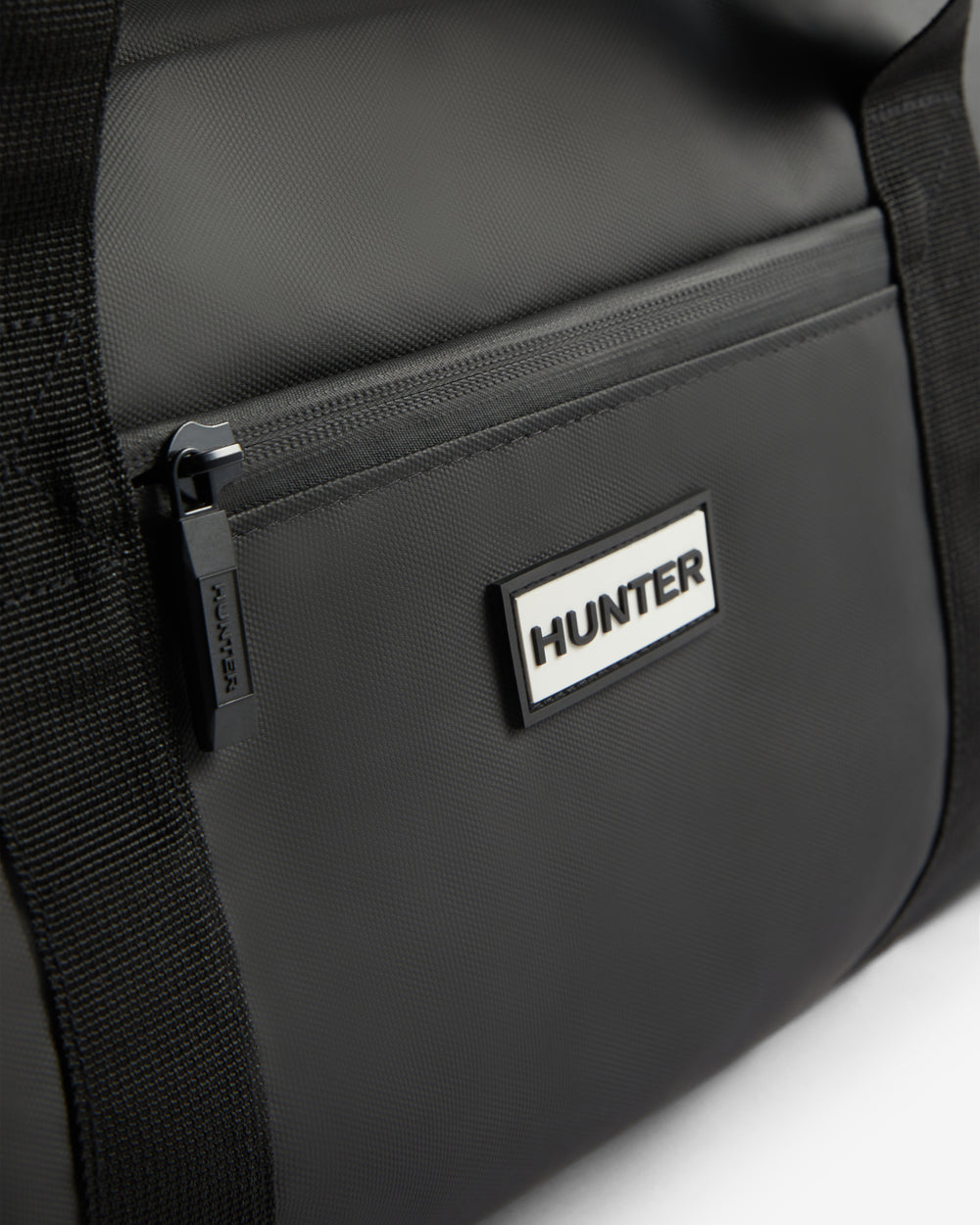 Displays the Black Torridon 'Hunter' branded Weekender Travel Bag