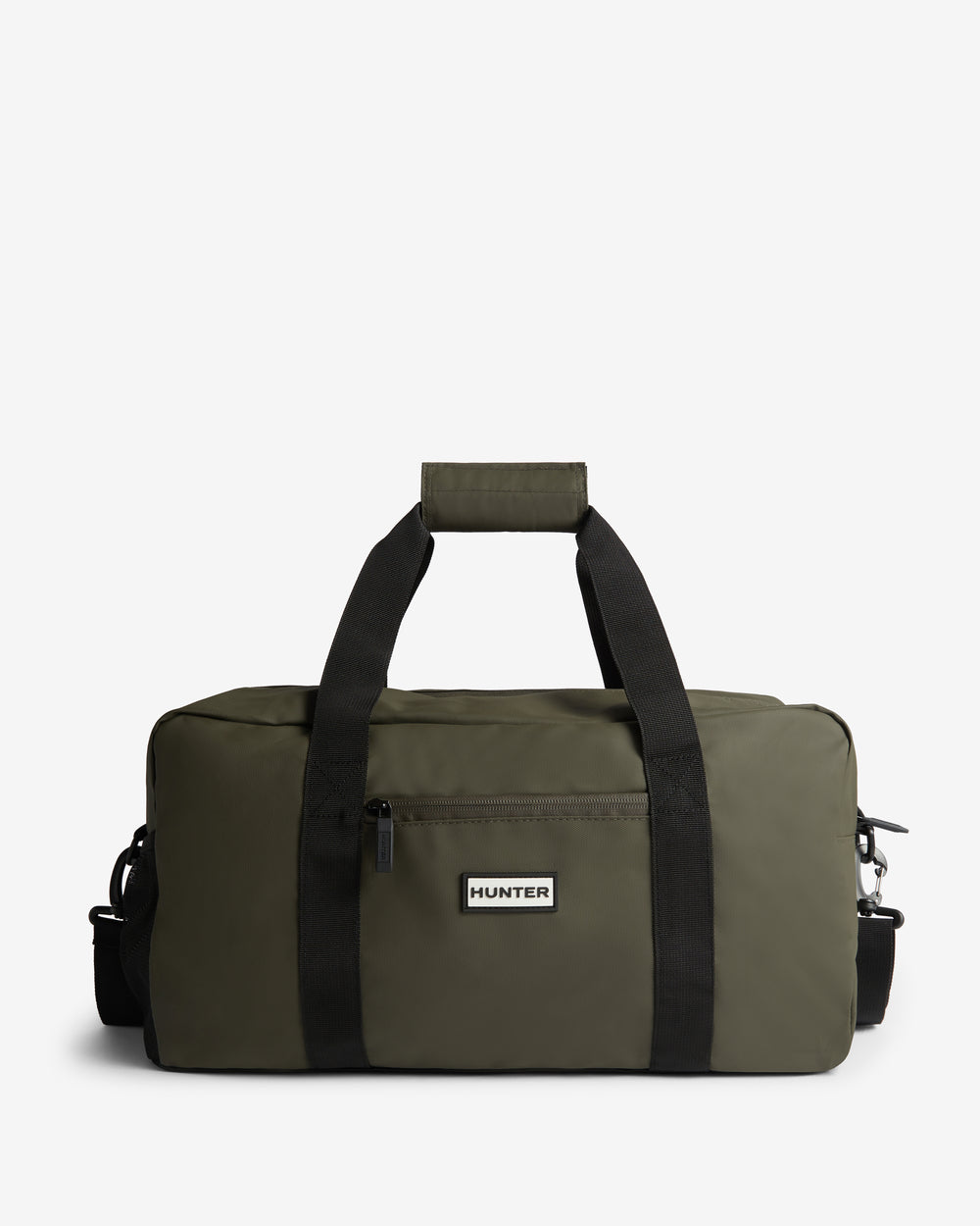 Displays the Green Torridon 'Hunter' branded Weekender Travel Bag
